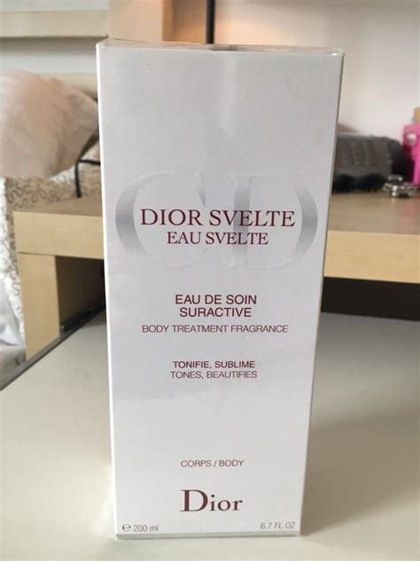 dior svelte eau de soin suractive|eau svelte perfume dior.